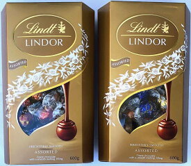 Lindt Lindor Assorted リンツ リンドール 4種アソート 600g 2箱