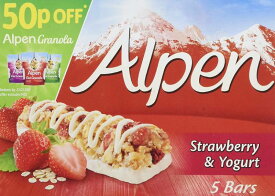 Weetabix Alpen Cereal Bar Strawberry Yogurt 29gx5 ウィータビックス アルペンシリアルバー ストロベリーヨーグルト