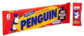 McVitie's Penguin 8 x 24.6g (Pack of 2) マクビティ ペンギン チョコスナック 8個入り x 2パック ペングイン イギリス チョコレート お菓子 英国直送