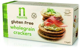 Nairns Gluten Free Wholegrain Cracker 114g x 10 PACK ネアンズ グルテンフリー 全粒クラッカー 114g x 10パック
