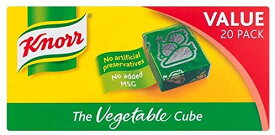 Knorr Vegetable Stock Cubes 20 per pack (Pack of 2) クノール 野菜 ストック [並行輸入品]