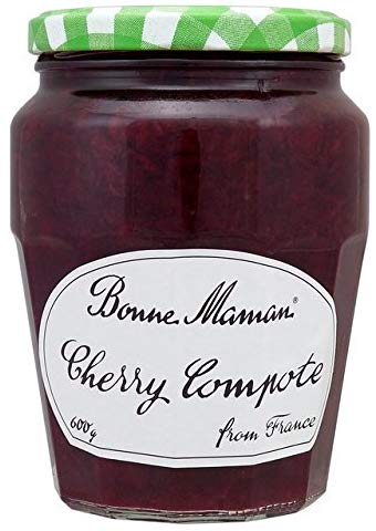 英国からお取り寄せ ボンママン 上質 チェリーコンポート Bonne Maman 並行輸入品 Compote Cherry 600g 品質は非常に良い