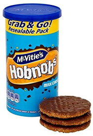 McVitie's Milk Chocolate Hobnobs Tube 205g マクビティミルクチョコレート