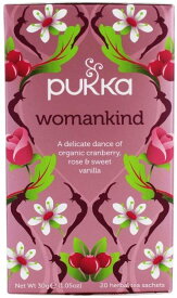 Pukka Herbal Teas Tea - Organic - Womankind - 20 Bags - Case of 6
