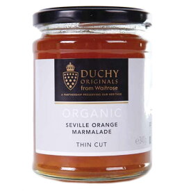Duchy Originals Organic Preserves ダッチーオリジナル オーガニック ジャム 340g【並行輸入品】Seville Orange Marmalade Thin Cut セビリアオレンジマーマレード)