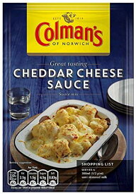 Colmans Cheddar Cheese Sauce Mix 40 g (Pack of 12)