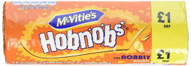 Mcvitie's Hobnobs Original 255G マクビティ ホブノブ ビスケット オリジナル 255g イギリス クッキー