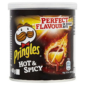 Pringles Pringles Hot & Spicy 40g (Pack of 6) プリングルズ ホット＆スパイシー x6