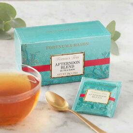 フォートナム＆メイソン FORTNUM & MASON Afternoon Blend 25 bags アフタヌーンブレンド 紅茶 25ティーバッグ (個包装) 香りが良い ティー イギリス【英国直送品】