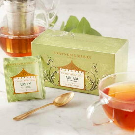 フォートナム＆メイソン FORTNUM & MASON Assam Superb Tea 25 bags アッサム スパーブ ティー 紅茶 25ティーバッグ (個包装) 香りが良い アッサムティー イギリス 英国王室御用達【英国直送品】