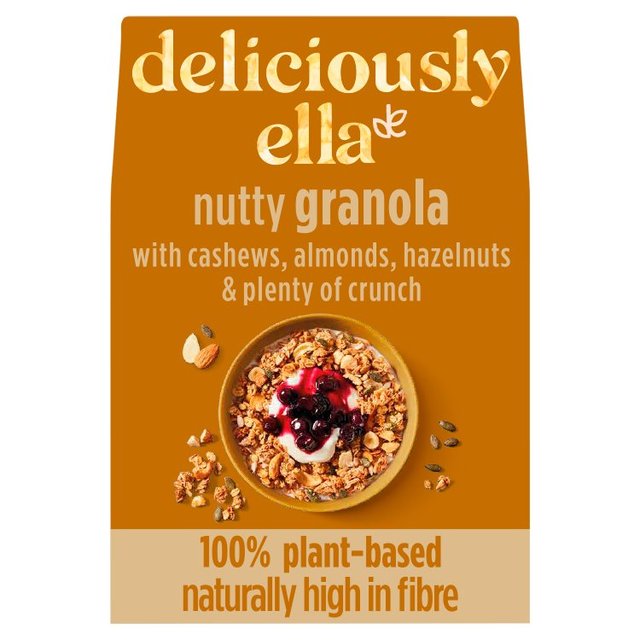 お手軽価格で贈りやすいDeliciously Ella Nutty Granola 450g Deliciously Ella (デリシャスリー エラ) ナッティ グラノーラ 450g