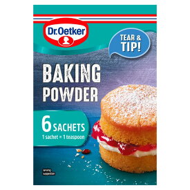 Dr. Oetker Gluten Free Baking Powder Sachets 6 x 5g ドクターオーカー グルテンフリー ベーキングパウダー 小袋 6 x 5g