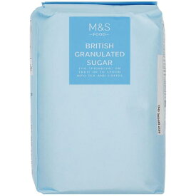 M&S British Granulated Sugar 1kg M&S イギリス 英国産グラニュー糖 1kg