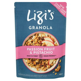 Lizi's Granola Passionfruit & Pistachio 400g リジーズ グラノーラ パッションフルーツ＆ピスタチオ 400g