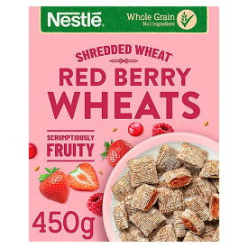 Nestle Shredded Wheat Red Berries & Vanilla Cereal 450g ネスレ シュレッドウィート レッドベリー＆バニラ シリアル 450g