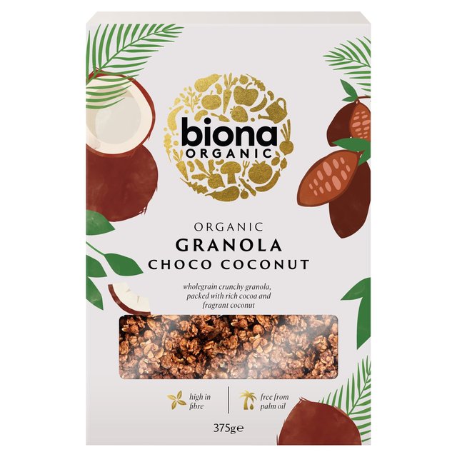 2021年最新入荷Biona Organic Choco-Coco Crunchy Granola 375g Biona オーガニック チョコココクランチグラノーラ 375g