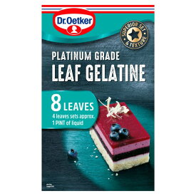 Dr. Oetker Platinum Grade Leaf Gelatine 13g ドクターオッカー プラチナムグレードリーフジェラチン 13g