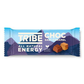 TRIBE Vegan Energy Choc Salt Caramel Bar 50g TRIBE ビーガンエナジー チョコレートソルトキャラメルバー 50g