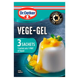Dr. Oetker Vege-Gel Sachets 3 x 6.5g ドクター・オッカー ベジジェル 6.5g×3袋