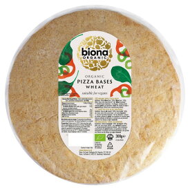 Biona Organic 2 Wholewheat Pizza Bases 300g ビオナ オーガニック 全粒粉ピザベース 2枚 300g