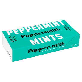 Peppersmith Sugar Free Peppermint Dental Mints 15g ペッパースミス シュガーフリー ペパーミント デンタル ミント 15g