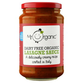 Mr Organic Dairy Free Lasagne Sauce 350g Mr Organic 乳製品不使用ラザニアソース 350g
