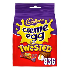 Cadbury Creme Egg Twisted Chocolate Eggs Bag 83g キャドバリークレームエッグ ツイストチョコレートエッグバッグ 83g