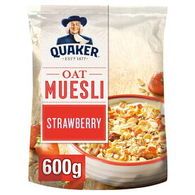 Quaker Oat Strawberry Muesli 600g クエーカー オートストロベリー ミューズリー 600g