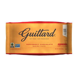 Guittard Chocolate Real Semisweet 46% Cacao Baking Chips 340g ギタールチョコレート リアルセミスイート 46% カカオベーキングチップス 340g