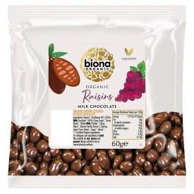 Biona Organic Raisins Milk Chocolate 60g Biona オーガニック レーズンミルクチョコレート 60g