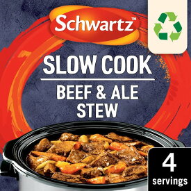 Schwartz Slow Cookers Beef & Ale Stew 43g Schwartz スロークッカーズ ビーフ＆エールシチュー 43g