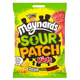 メイナーズ サワーパッチ キッズ Maynards Sour Patch Kids (160g) 着色料不使用 グミ シュガーコート お菓子 イギリス 海外【英国直送品】