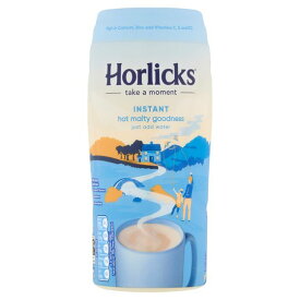 Horlicks INSTANT 500g just add water ホーリックス インスタント お水で溶かすタイプ 粉 麦芽ドリンク イギリス【英国直送品】