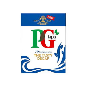 PG TIPS DCAF PYRAMID 70 tea bags PGティップス デカフェ紅茶 70ティーバッグ イギリス カフェインなし【海外直送品】