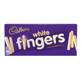 Cadbury White Chocolate Fingers 114g ホワイトチョコレートフィンガー 114グラム