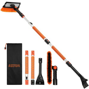AstroAI 131-158cm Xm[uV  uV Ⴉ 6 in 1 @\ ԗpXm[uV ACXXN[p[ LkA~nh ΍ 10iK\ 270°]  gbN SUVɑΉ XNC
