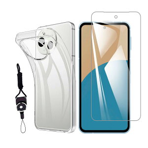 �y1���K���X�t�B����+�V���R�� �P�[�X�zFor AQUOS Sense9 / AQUOS Sense10 SH-53E / SH-53F / SHG14 / SH-M29 / SH-M33 �p�̃t�B���� �t���ی�t�B���� �����K���X �����ߗ� �C�A�[�� �w��h�~ ��U�h�~ Sense10 �p��
