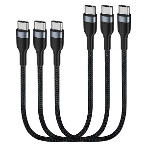 �y2��23���܂Ń|�C���g20�{�z�y���������zUSBC-USBC�P�[�u��30cm 3�{, PD 60W 0.3m �^�C�vC�}���[�d�R�[�hGalaxy S21 / S21 + / S20 + Ultra Note 20�APixel 4/3 XL�AMacBook
