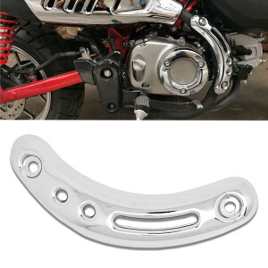 クロム エキゾーストヒートガード マフラーカバー 適合車種 ホンダ モンキー125 Monkey 125 Z125M Z125MA JB02 JB03 JB05 全車種