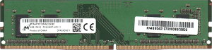 Micron }CN PC4-19200U (DDR4-2400) 4GB 1Rx16 PC4-2400T-UC0-11 DIMM 288pin fXNp\Rp ^ԁFMTA4ATF51264AZ-2G3B1 Жʎ (1Rx16)