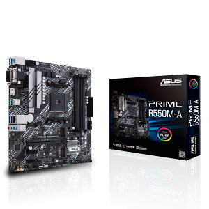 �y12��18������N�[�|�����p��10%OFF�z�y���������zASUS AMD B550 ���� AM4 �Ή� �}�U�[�{�[�h PRIME B550M-A�yMicroATX�z