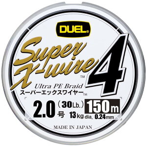 yzDUEL(fG) PEC 2.0 X[p[GbNXC[4 (Super X-wire 4) 150m 2.0 S 10m×5F zCg}[LO H3584-S