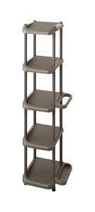 yzCNCbg ( like-it ) C[ V[YXg[W 5i 35.5x31x87cm uE { V[gu[c[ ȃXy[X u[c[bN P t