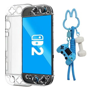 �y���������z���ʂȐF Switch2 �ی�L�b�g �h�b�N�Ή��y���ǃ��f�� �zSwitch 2 �N���A�P�[�X+�K���X�t�B����+�X�g���b�v�t���i Switch 2 �ی�J�o�[ ���̎��݌vPC�ގ� ���E�ȒP �y�� �S�ʕی� �Ϗ�