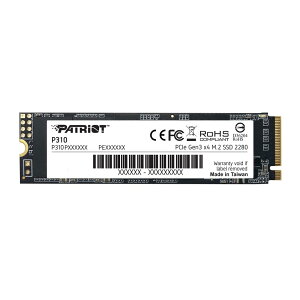 【送料無料】Patriot P310 480GB Internal SSD - NVMe PCIe M.2 Gen3 x 4 - Low-Power Consumption Solid State Drive - P310P480GM28