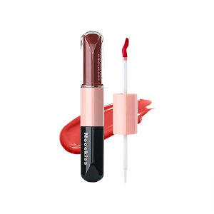 �y�労�ӍՌ���|�C���g5�{+�N�[�|�����p��5%OFF�z�y���������zMooekiss ���b�v�O���X �}�b�g���b�v 2in1 ���b�v �����Ȃ� �_�u���G���h���b�v�e�B���g ���b�v�}�X�N ������ D04