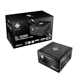 ASRock Steel Legend ������GPU�Ή�PC�d�����j�b�g1200W PCIe5.1�Ή�80PLUS GOLDATX 3.1�t�����W�����[ 12V-2x6 �P�[�u���t��SL-1200G