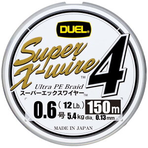 yzDUEL(fG) PEC 0.6 X[p[GbNXC[4 (Super X-wire 4) 150m 0.6 S Vo[ H3579-S