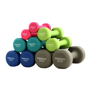 PROIRON _x 2kg 2Zbg ؃g _x ?? EGCg J[ _x SAC dumbbell (t[cO[)