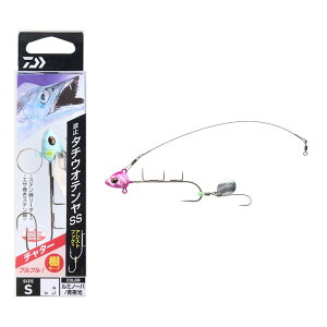 【送料無料】ダイワ(DAIWA)ハリ・仕掛け 波止タチウオテンヤSSチャター 2S ルミノーバ/紫ゼブラ